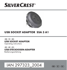 Bedienungsanleitung SilverCrest IAN 297323 Reiseadapter