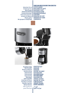 Kullanım kılavuzu DeLonghi ICM 15750 Kahve makinesi