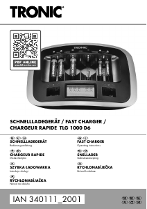 Mode d’emploi Tronic IAN 340111 Chargeur de batterie