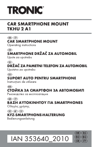Bedienungsanleitung Tronic IAN 353640 Handyhalterung