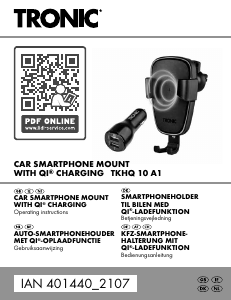 Handleiding Tronic IAN 401440 Telefoonhouder