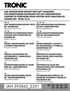 Handleiding Tronic IAN 392843 Telefoonhouder