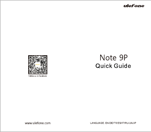 Manuale Ulefone Note 9P Telefono cellulare