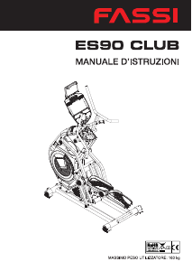 Manuale Fassi ES90 Club Bicicletta ellittica