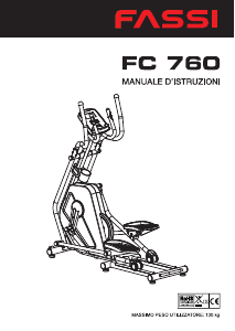 Manuale Fassi FC 760 Bicicletta ellittica