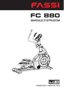 Manuale Fassi FC 880 Bicicletta ellittica