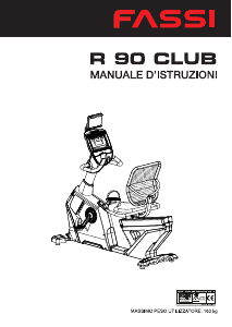 Manuale Fassi R 90 Club Cyclette