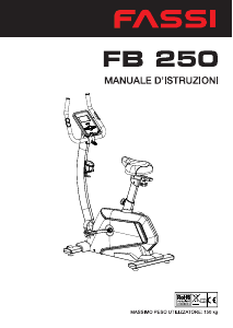 Manuale Fassi FB 250 Cyclette