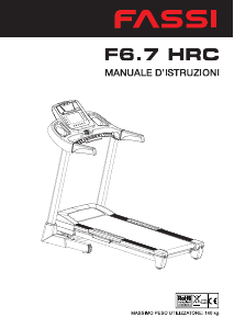 Manuale Fassi F6.7 HRC Tapis roulant