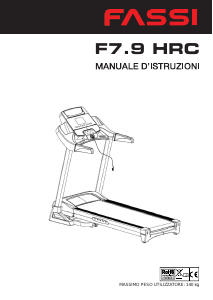Manuale Fassi F7.9 HRC Tapis roulant