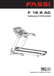 Manuale Fassi F12.8 AC Tapis roulant