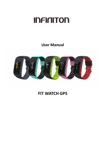 Manual de uso Infiniton Fit Watch GPS Rastreador de actividad
