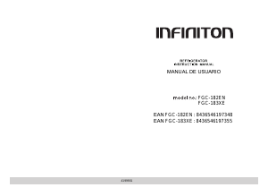 Handleiding Infiniton FGC-183XE Koel-vries combinatie