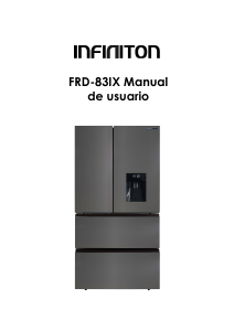 Bedienungsanleitung Infiniton FRD-83IX Kühl-gefrierkombination