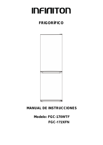 Handleiding Infiniton FGC-172XFN Koel-vries combinatie