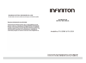 Manual de uso Infiniton FG-221X Frigorífico combinado