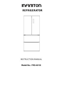 Manual Infiniton FRD-801IX Fridge-Freezer