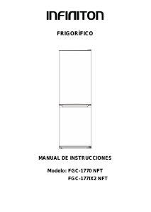 Manual de uso Infiniton FGC-1770NFT Frigorífico combinado