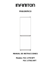 Bedienungsanleitung Infiniton FGC-1770NFT Kühl-gefrierkombination