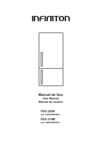 Manual de uso Infiniton FGC-229X Frigorífico combinado