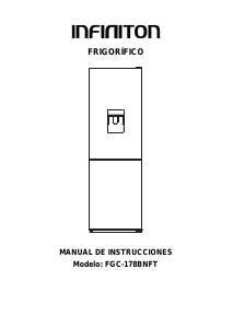 Manual de uso Infiniton FGC-178B NFT Frigorífico combinado