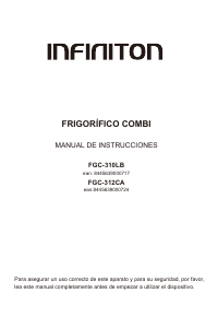 Manual Infiniton FGC-312CA Frigorífico combinado