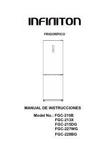 Manual de uso Infiniton FGC-210B Frigorífico combinado