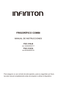 Manual de uso Infiniton FGC-310LB Frigorífico combinado