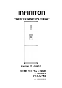 Bedienungsanleitung Infiniton FGC-346WB Kühl-gefrierkombination