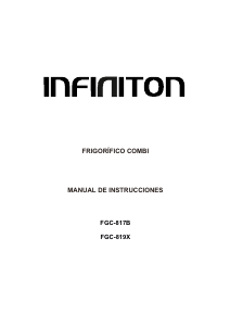 Handleiding Infiniton FGC-819X Koel-vries combinatie