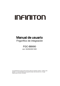 Manual Infiniton FGC-BB690 Frigorífico combinado