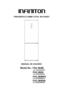 Manual de uso Infiniton FGC-854B Frigorífico combinado