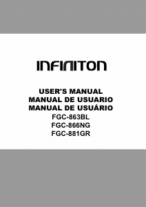 Handleiding Infiniton FGC-881GR Koel-vries combinatie