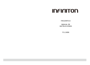 Manual de uso Infiniton FG-249H Frigorífico combinado