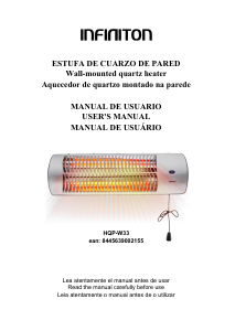 Manual de uso Infiniton HQP-W33 Calefactor