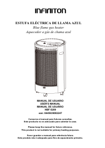 Manual de uso Infiniton HBF-5209 Calefactor