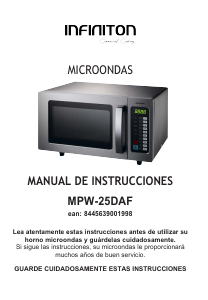 Manual Infiniton MPW-25DAF Microwave