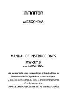 Manual de uso Infiniton MW-S710 Microondas