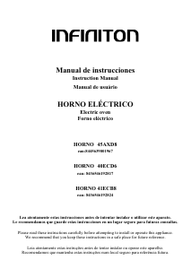 Manual Infiniton 45AXD8 Forno