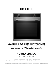 Manual Infiniton DD13SA Forno