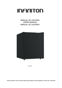 Manual Infiniton CL-42G Refrigerator