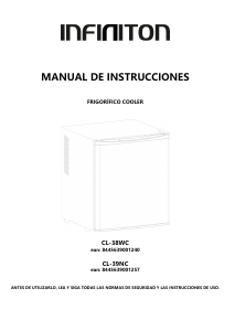Manual de uso Infiniton CL-38WC Refrigerador