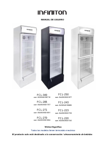 Handleiding Infiniton FCL-285 Koelkast