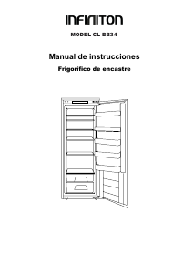 Manual de uso Infiniton CL-BB34 Refrigerador