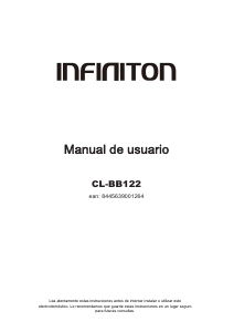 Manual de uso Infiniton CL-BB122 Refrigerador