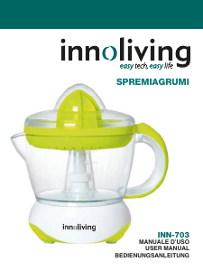 Manuale Innoliving INN-703 Spremiagrumi