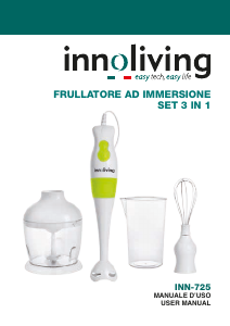 Manual Innoliving INN-725 Hand Blender