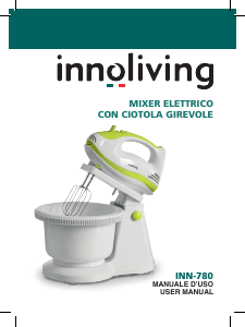 Manuale Innoliving INN-780 Sbattitore