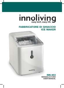 Manuale Innoliving INN-853 Macchina per cubetti di ghiaccio