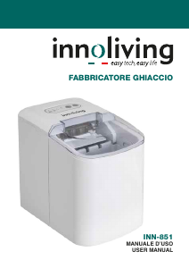 Manuale Innoliving INN-851 Macchina per cubetti di ghiaccio